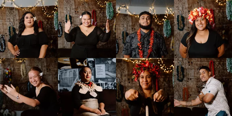 6 different pasifika youth workers